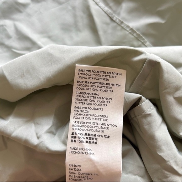 New BHLDN Anthropologie Sage Green Lace Embroidered Maxi Bridal Dress Size 4 - Picture 7 of 12